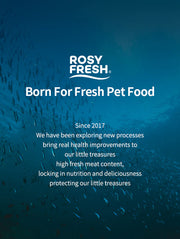Rosy Fresh Chicken & Salmon & Beef Recipe Cat Wet Food - 100g*6 cans