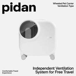 pidan | Wheeled Pet Carrier for Cat | Ventilation Type