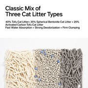 Pidan 3-in-1 Mixed Cat Litter 5.2 kg (Flushable)