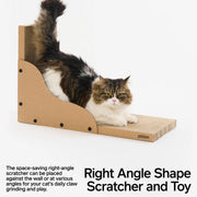 Cat Scratcher Board – Straight Angle Style