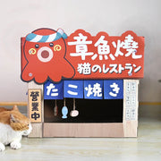 Takoyaki House Cat Scratcher