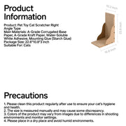 Cat Scratcher Board – Straight Angle Style