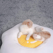 PurLab Fried Egg Pet Bed