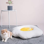PurLab Fried Egg Pet Bed