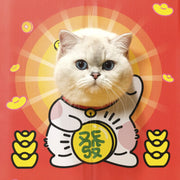 PurLab God of Wealth Temple Cat Scratch Box