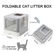 Foldable Cat Litter Box