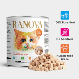 Ranova Freeze Dried Duck Bites 115g