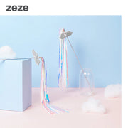 ZEZE Sparkling Tassels Cat Teaser Wand