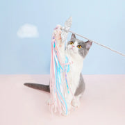 ZEZE Sparkling Tassels Cat Teaser Wand