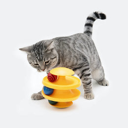Pidan Ball & Track Swinging Tumbler Cat Toy