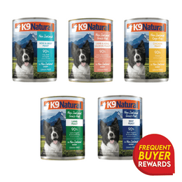K9 Natural Canned Food for Dogs (large cans 12x 13oz case)